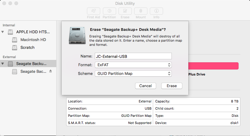 Format usb hdd for mac and windows